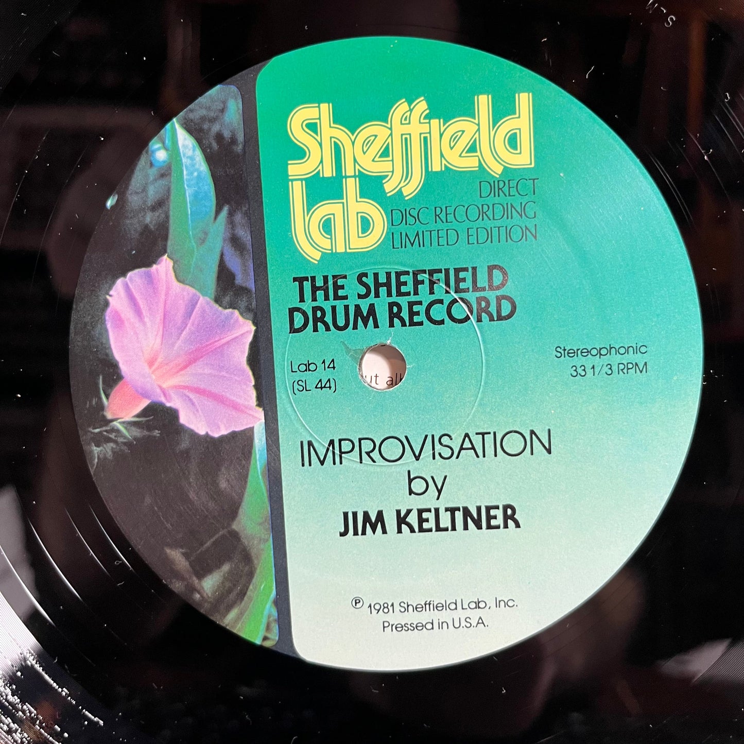 Jim Keltner - The Sheffield Drum Record (VINYL) | Near Mint (NM) Near Mint (NM)-