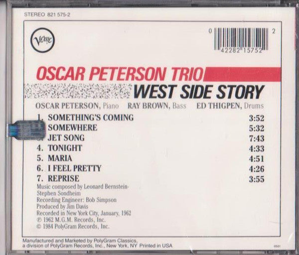 The Oscar Peterson Trio - West Side Story (CD)) | Near Mint (NM) Near Mint (NM)-