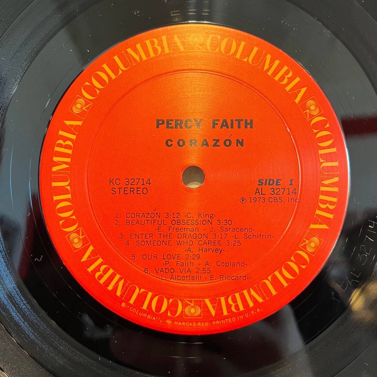 Percy Faith & His Orchestra - Corazón | Near Mint (NM) Excellent (EX)-