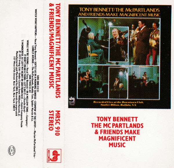 Tony Bennett - Tony Bennett/The McPartlands *CASSETTE* | Near Mint (NM) Near Mint (NM)-