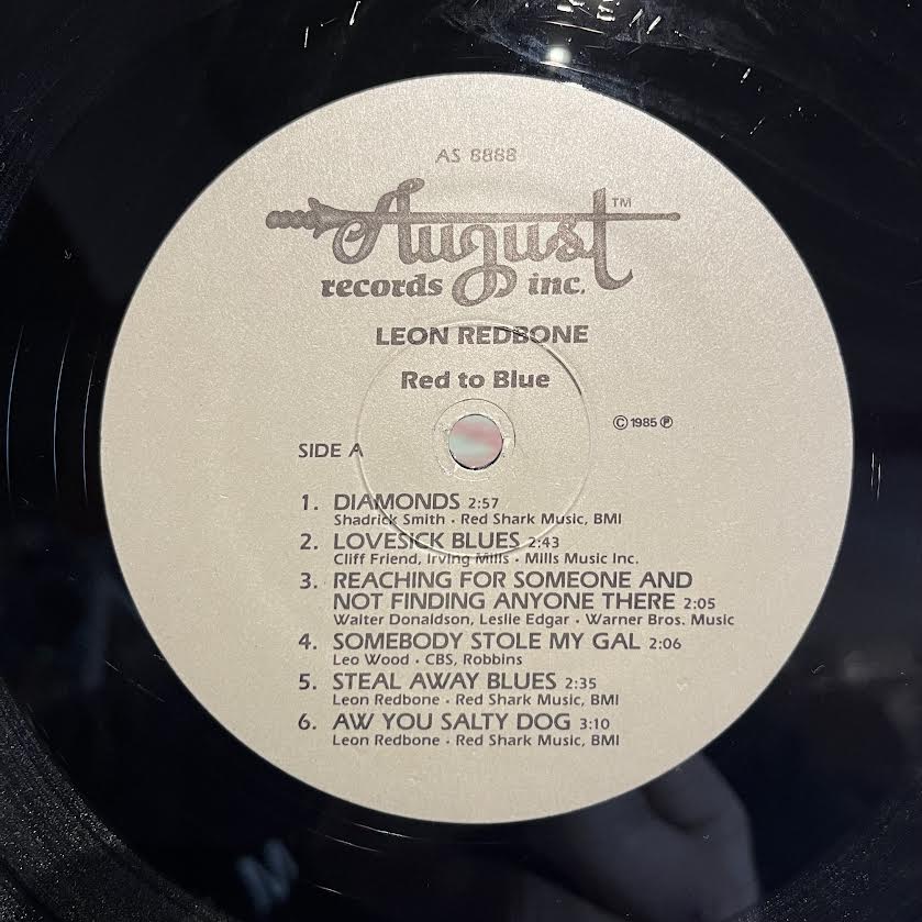 Leon Redbone - Red To Blue *SHRINK* | Near Mint (NM) Near Mint (NM)-