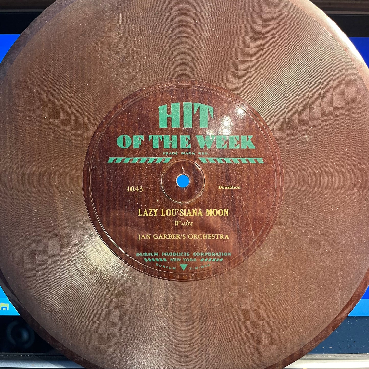Jan Garber And His Orchestra - Lazy Lou'siana Moon *78 RPM* | Very Good (VG) Generic-