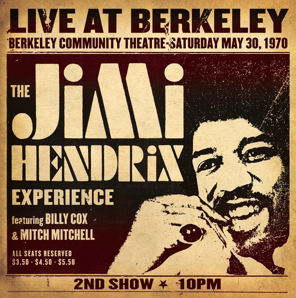 Jimi Hendrix Experience - Jimi Hendrix Experience Live at Berkeley (VINYL) | Mint (M) Mint (M)-