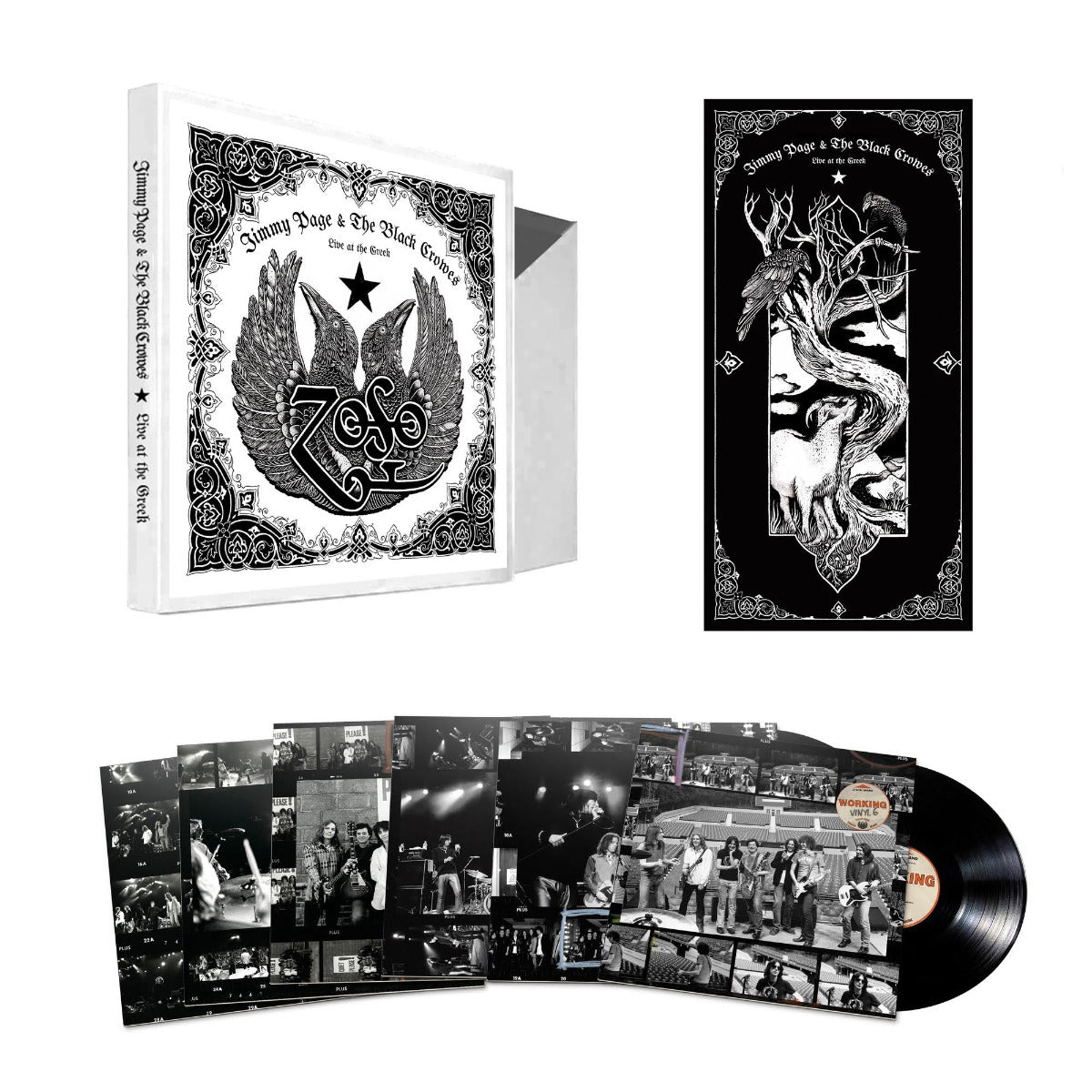 Jimmy Page & The Black Crowes - Live At The Greek (6 LP BOX SET) | Mint (M) Mint (M)-