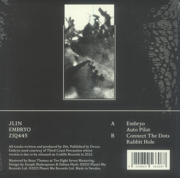 Jlin - Embryo | Mint (M) Mint (M)-