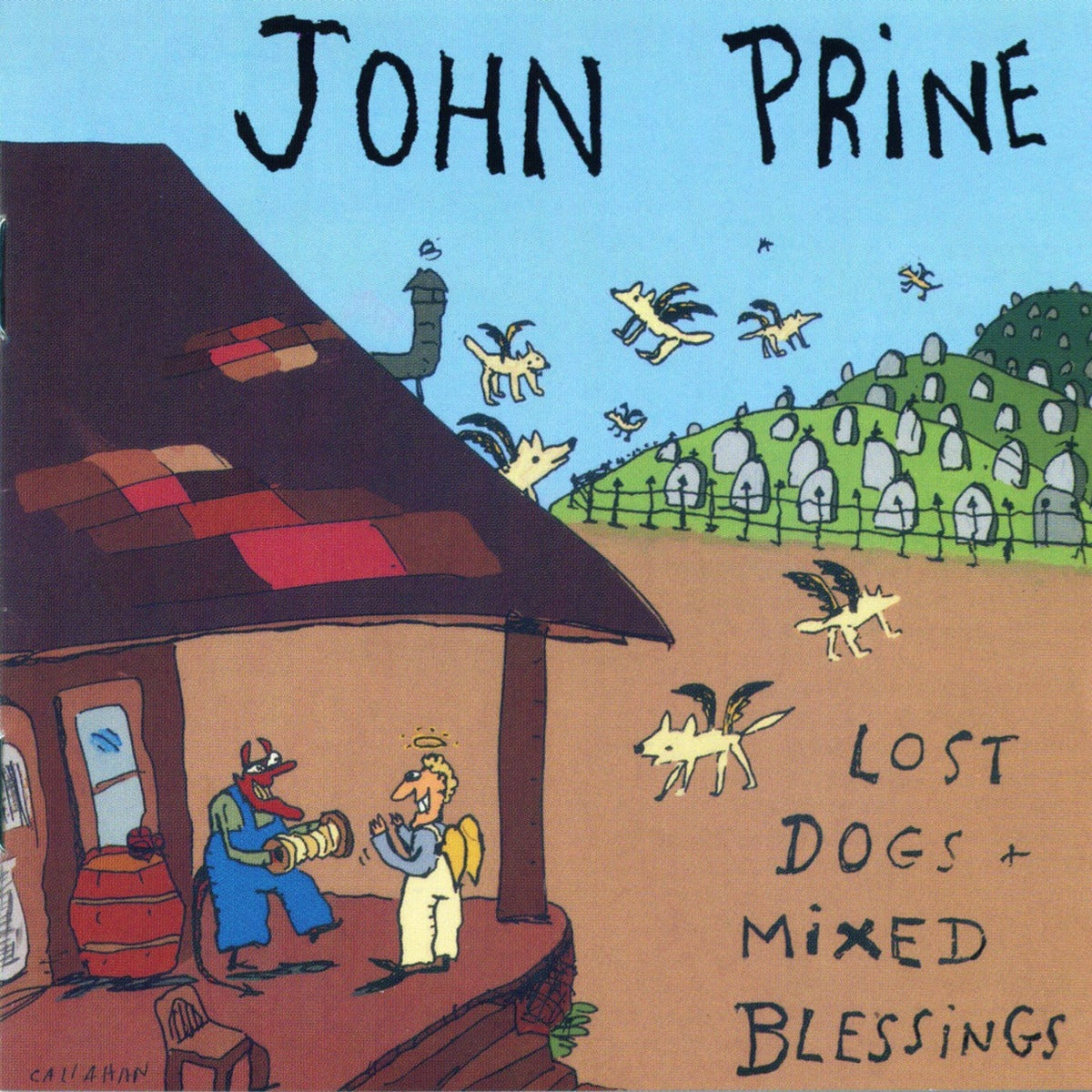 John Prine - Lost Dogs + Mixed Blessings (Black 2LP) | Mint (M) Mint (M)-
