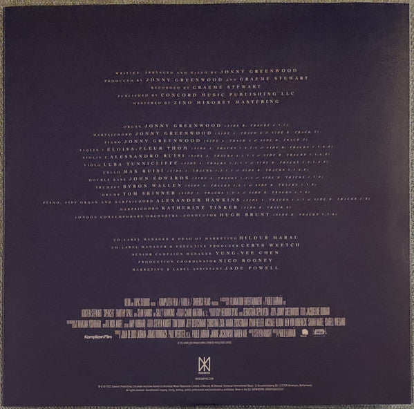 Jonny Greenwood - Spencer (Original Motion Picture Soundtrack) | Mint (M) Mint (M)-