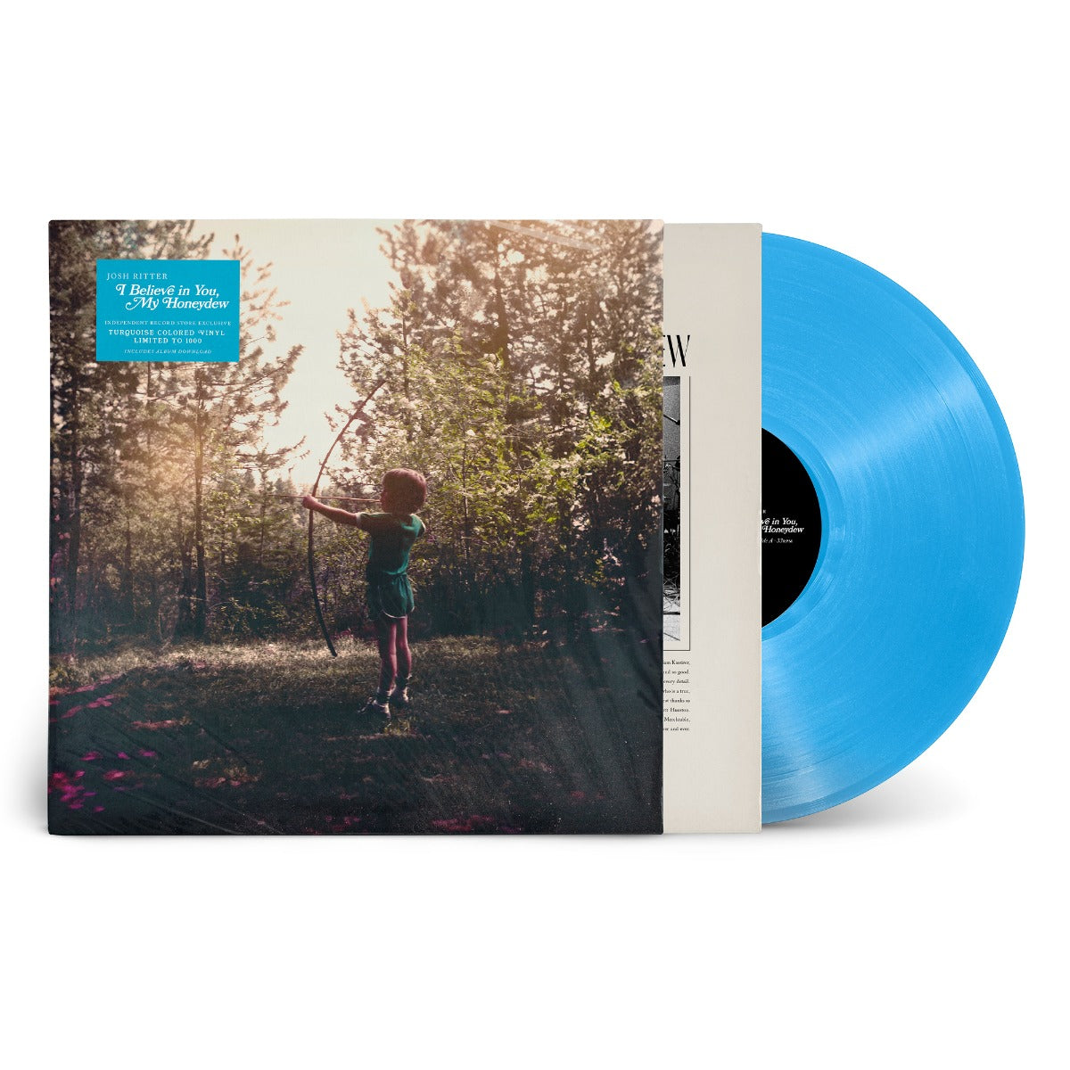 Josh Ritter - I Believe In You My Honeydew (IEX Turquoise Vinyl) | Mint (M) Mint (M)-