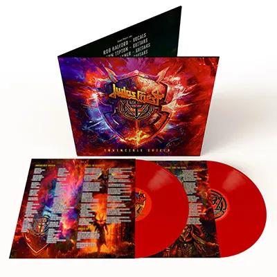 Judas Priest - Invincible Shield (Indie Exclusive, Colored Vinyl, Red) (2 Lp's) | Mint (M) Mint (M)-