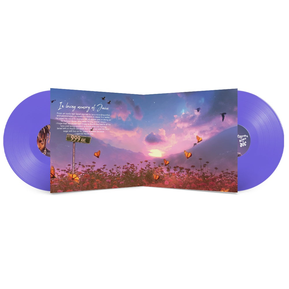 Juice WRLD - Legends Never Die (5 Year Anniversary)(Eternal Purple 2xVINYL) | Mint (M) Mint (M)-