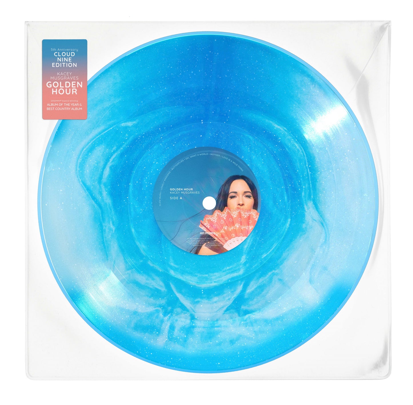 Kacey Musgraves - Golden Hour: 5th Anniversary (BLUE CLOUD SWIRL VINYL) | Mint (M) Mint (M)-