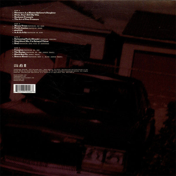 Kendrick Lamar - Good Kid, M.A.A.d City (2xVINYL) | Mint (M) Mint (M)-