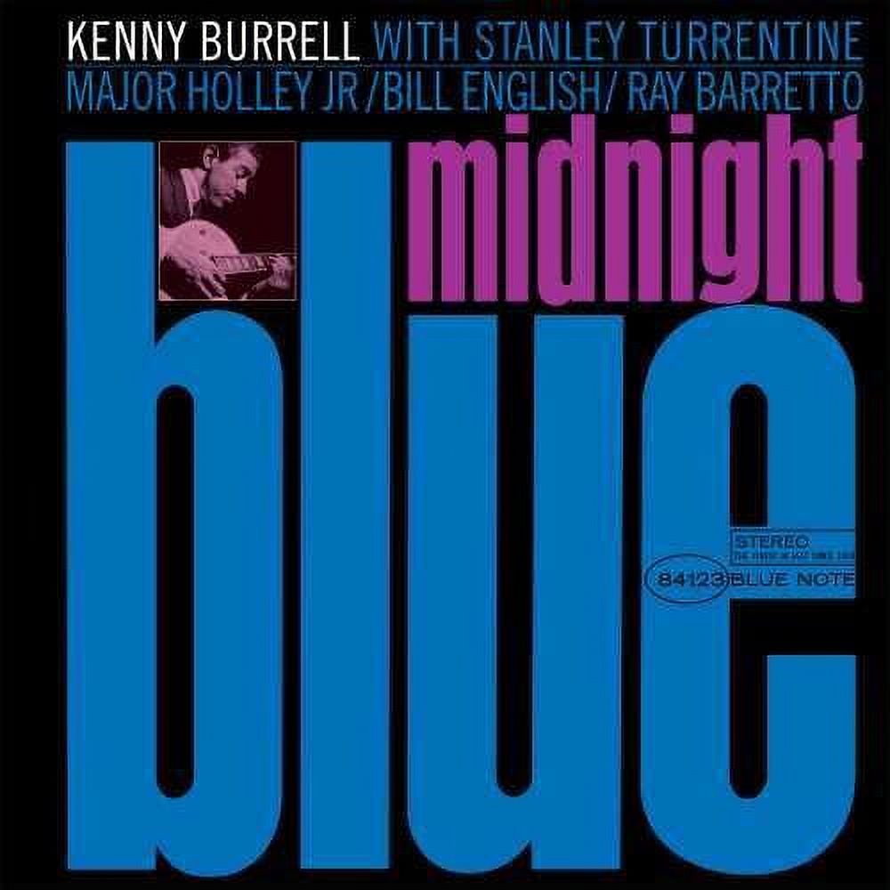 Kenny Burrell - Midnight Blue (Indie Exclusive, Limited Edition, Colored Vinyl, Blue, 180 Gram Vinyl) | Mint (M) Mint (M)-