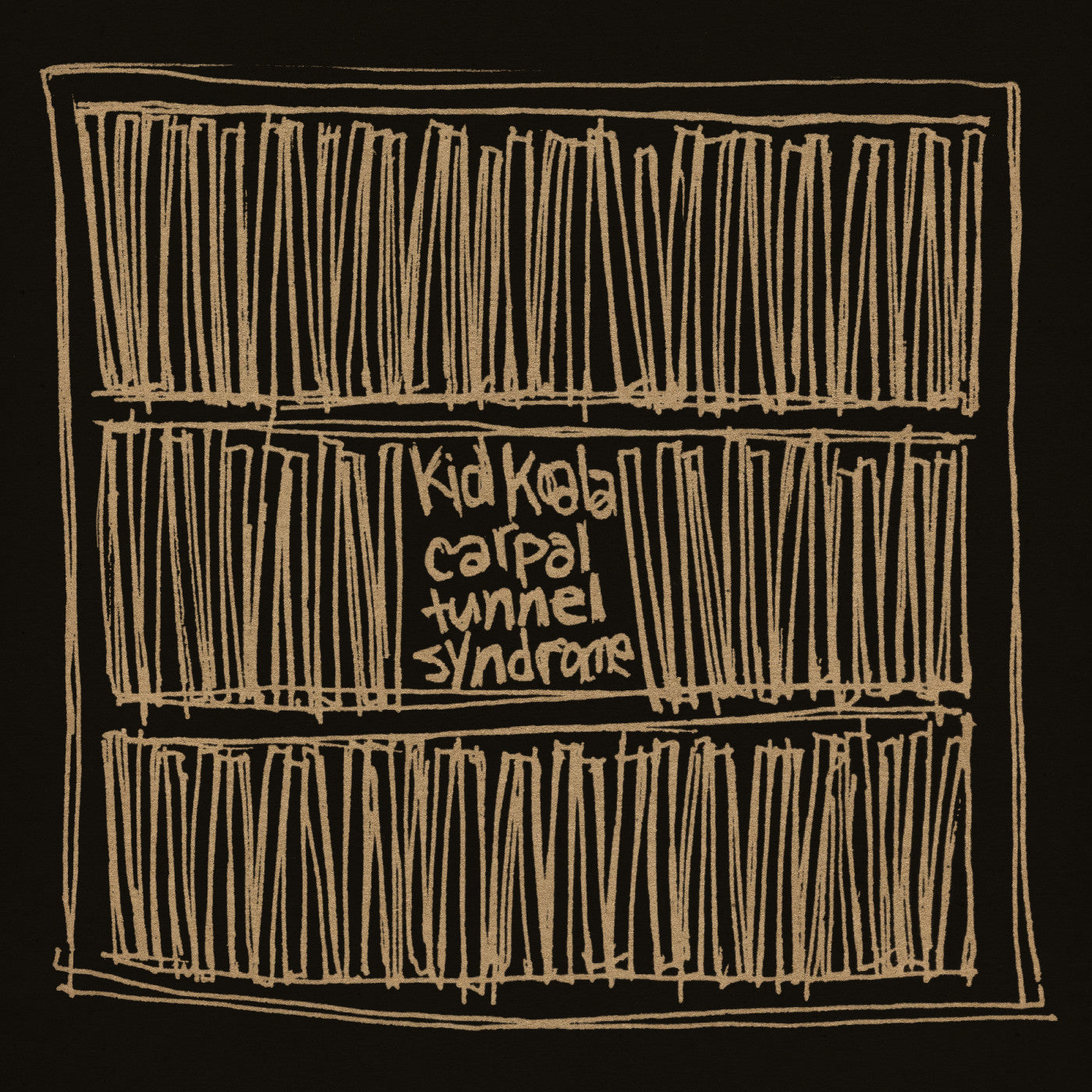 Kid Koala - Carpal Tunnel Syndrome (25th Anniversary Deluxe Edition) (Brown In Black Yolk VINYL + 7") | Mint (M) Mint (M)-