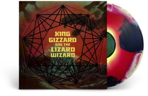 King Gizzard and the Lizard Wizard - Nonagon Infinity (Colored Vinyl, Yellow, Red, Black, 180 Gram Vinyl) | Mint (M) Mint (M)-