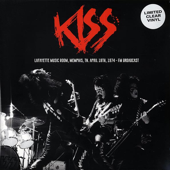Kiss - Lafayette Music Room, Memphis, TN, April 18th 1974 (Ltd Clear Vinyl Import) | Mint (M) Mint (M)-