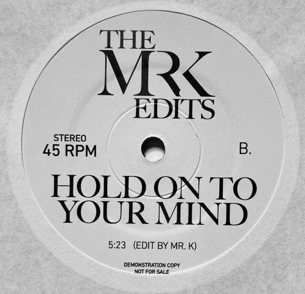 Konk Party / Hold On To Your Mind (7" VINYL) | Mint (M) Generic-