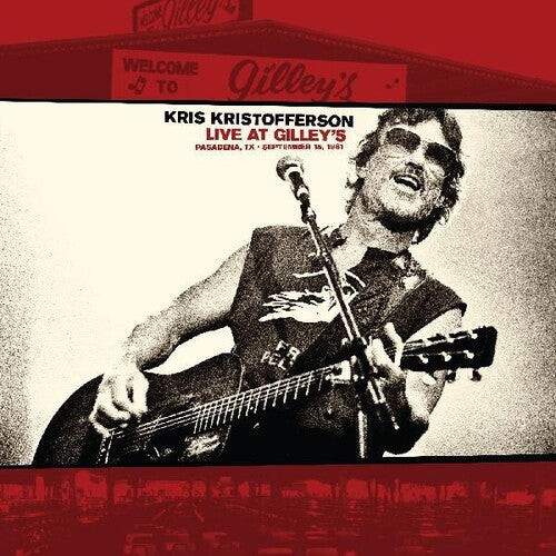 Kris Kristofferson - Live At Gilley’s - Pasadena, TX: September 15, 1981 (INDIE EXCLUSIVE, WHITE MARBLED VINYL) |-