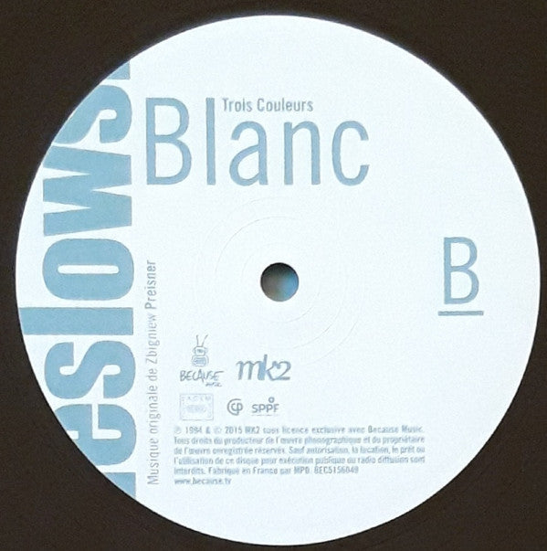 Krzysztof Kieślowski, Zbigniew Preisner - Trois Couleurs Blanc (Bande Originale Du Film) | Mint (M) Mint (M)-