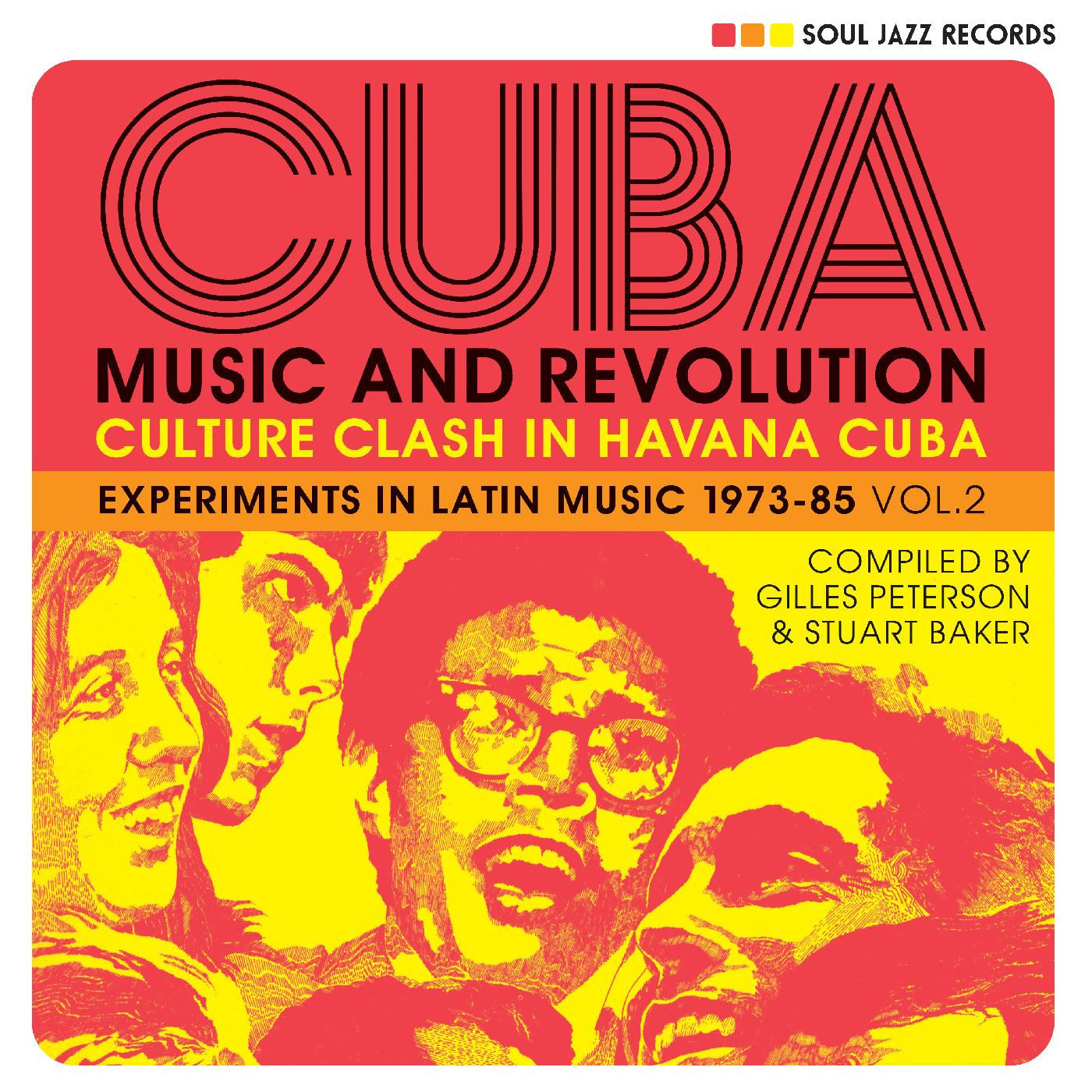 Soul Jazz Records presents - CUBA: Music and Revolution: Culture Clash in Havana: Experiments in Latin Music 1975-85 Vol. 2 (2CD) (CD) |-