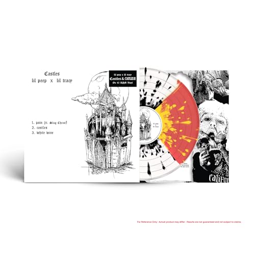 Lil Peep - Castles I & Ii (Butterfly Effect :Black/White/Red/Yellow VINYL) | Mint (M) Mint (M)-