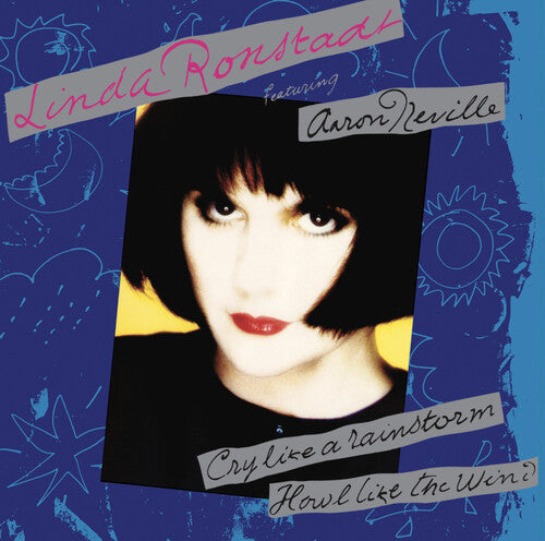 Linda Ronstadt - Cry Like a Rainstorm, Howl Like the Wind (TRANSPARENT BLUE VINYL) | Mint (M) Mint (M)-