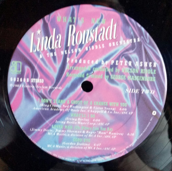 Linda Ronstadt & Nelson Riddle And His Orchestra - What's New | Near Mint (NM) Near Mint (NM)-