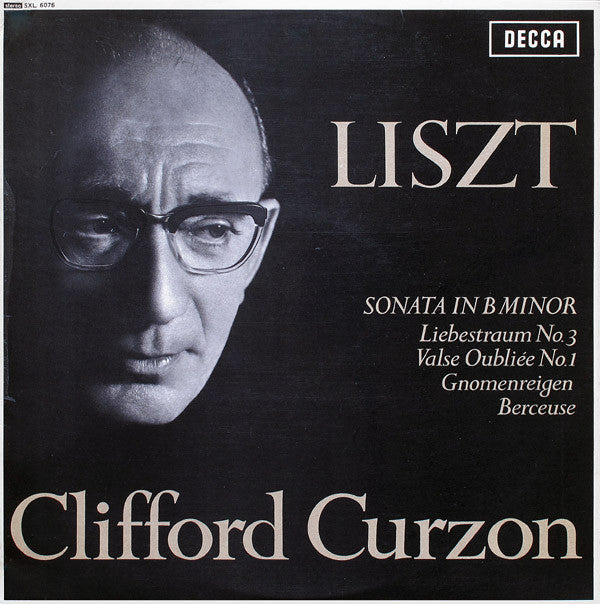 Liszt, Clifford Curzon - A Liszt Recital |-