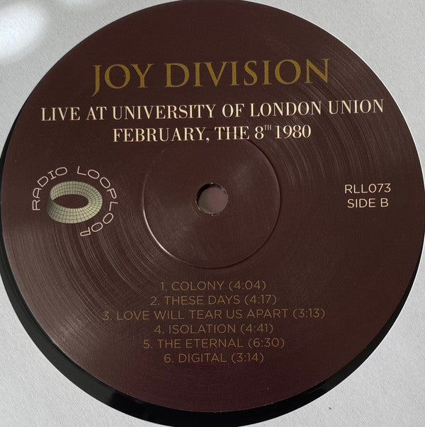 Live At University Of London Union February, The 8th 1980 | Mint (M) Mint (M)-