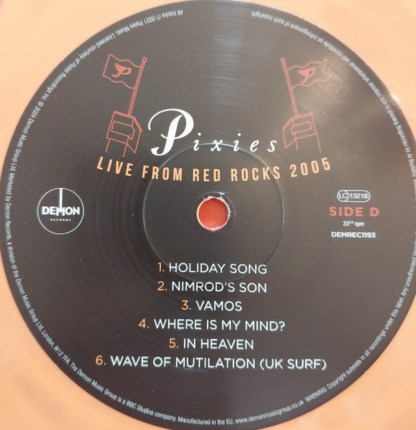 Pixies - Live From Red Rocks 2005 | Mint (M) Mint (M)-