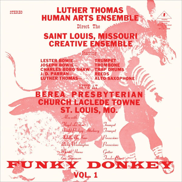 LUTHER THOMAS HUMAN ARTS ENSEMBLE - Funky Donkey Vol. 1 (1973) |-