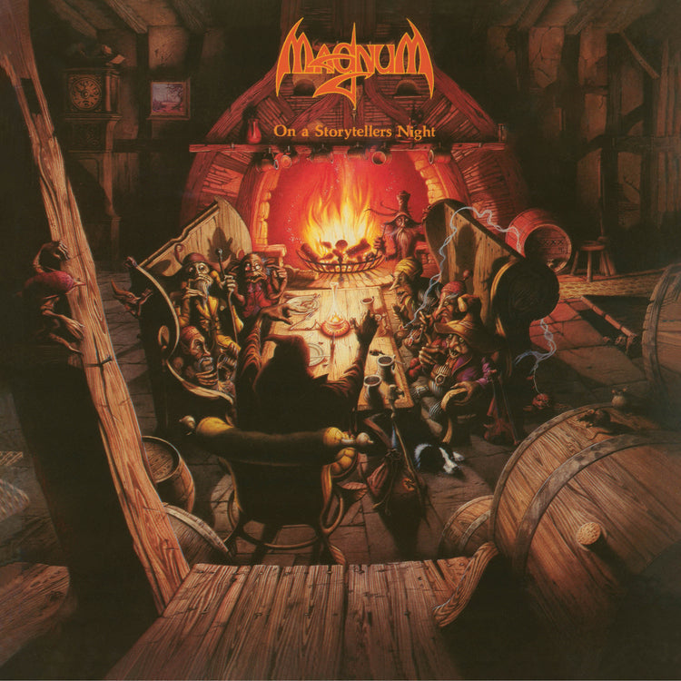 Magnum - (PRESALE 8/28/26) On A Storyteller's Night (180G RED ORANGE MARBLE VINYL) | NEW Mint (M) Mint (M)-