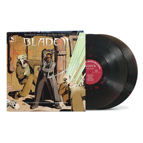 Marco Beltrami - Blade II (Original Motion Picture Score) (2x Black Ice w/ Red Splatter VINYL) | Mint (M) Mint (M)-