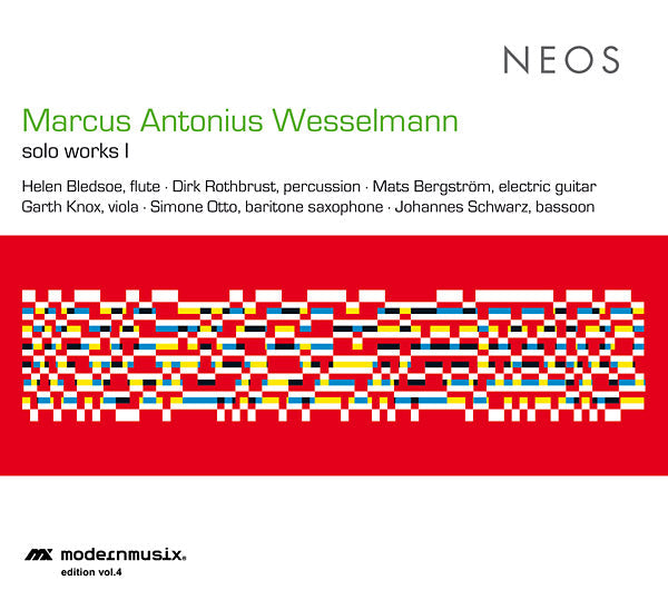 MARCUS ANTONIUS WESSELMANN - Solo Works I |-