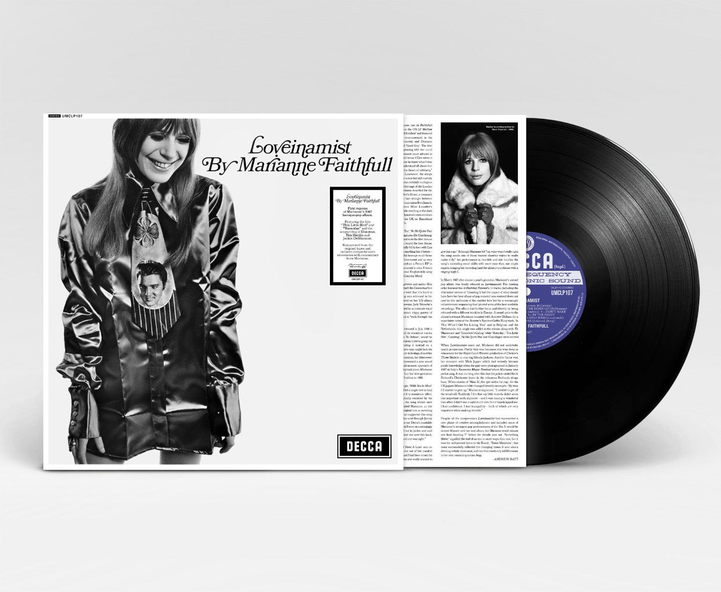 Marianne Faithfull - Loveinamist (Remastered VINYL) | Mint (M) Mint (M)-