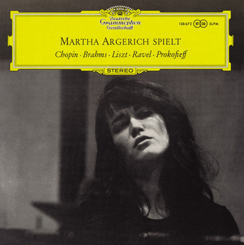 Martha Argerich, Chopin, Brahms, Liszt, Ravel, Pro - Martha Argerich Spielt Chopin · Brahms · Liszt · Ravel · Prokofieff |-