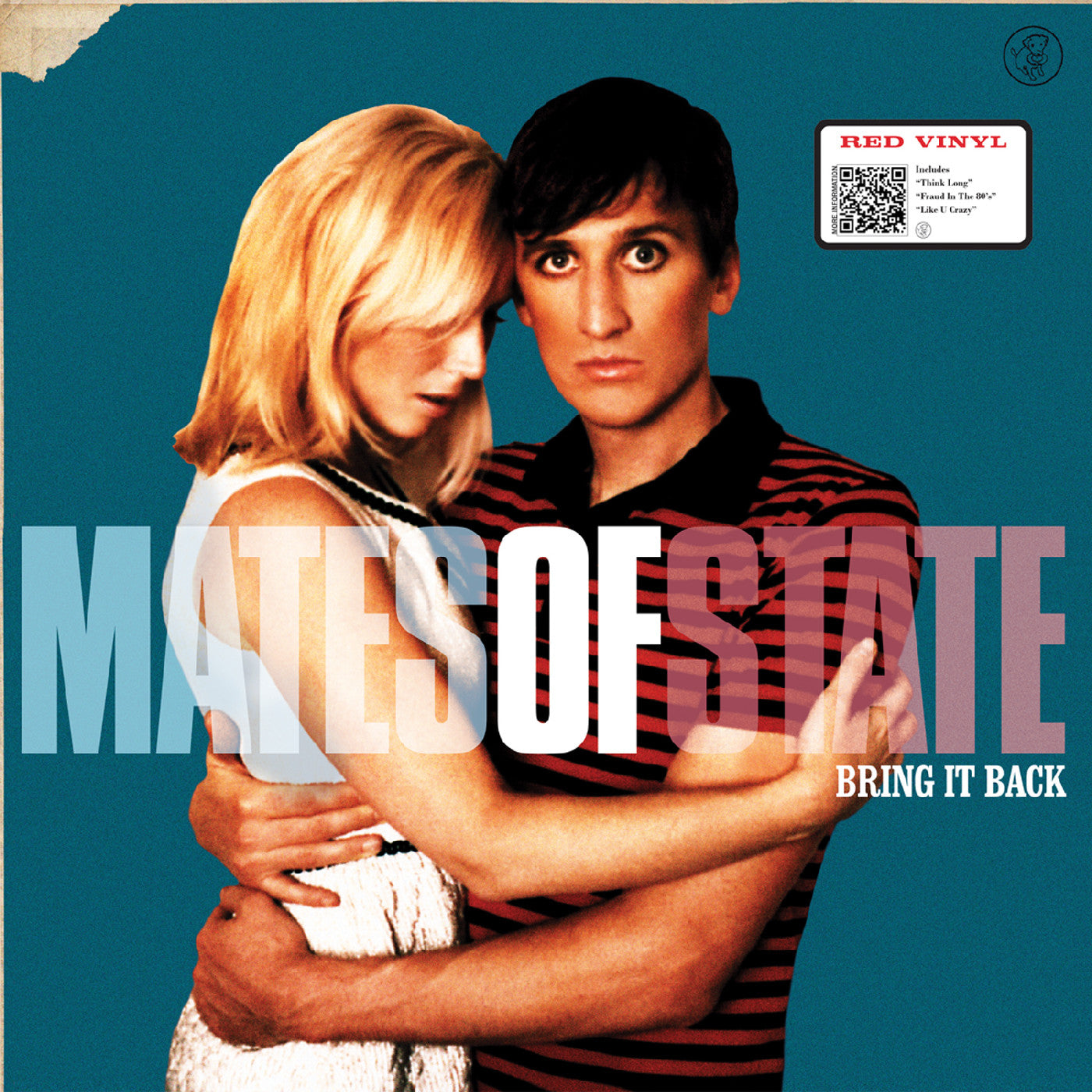 Mates Of State - Bring It Back (Red VINYL) | Mint (M) Mint (M)-
