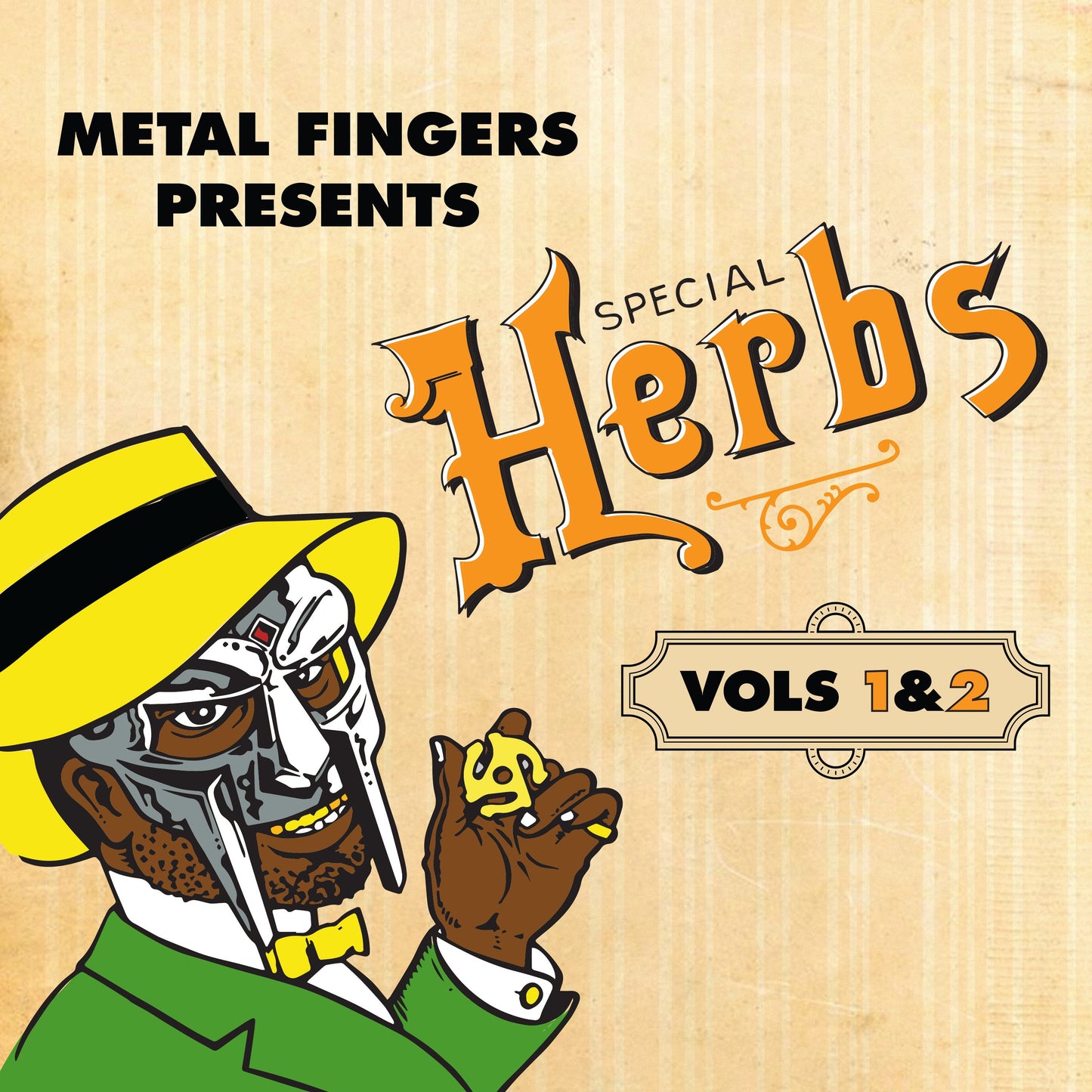 Metal Fingers Presents: Special Herbs Vol. 1 & 2 (MUSTARD YELLOW VINYL)*DISCOUNTED* |-