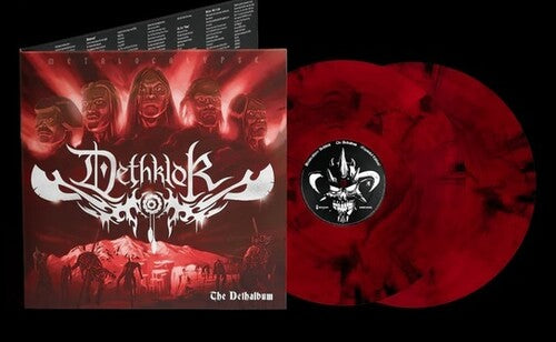 Dethklok - The Dethalbum (Foil Embossed / Foil Stamped 2x Red VINYL) |-