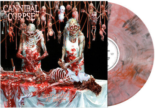 Cannibal Corpse - (PRESALE 7/10/26) Butchered At Birth (RED BLACK SMOKE VINYL) | Mint (M) Mint (M)-