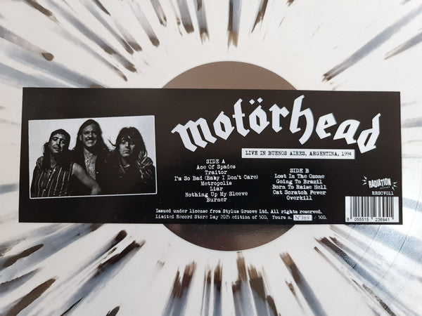 Motörhead - Live In Buenos Aires, Argentina, 1994 (2025 RSD COLOR VINYL) | Mint (M) Mint (M)-