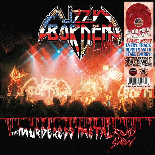 Lizzy Borden - The Murderess Metal Road Show: 40th Ann. (RED MARBLED 2xVINYL) | Mint (M) Mint (M)-