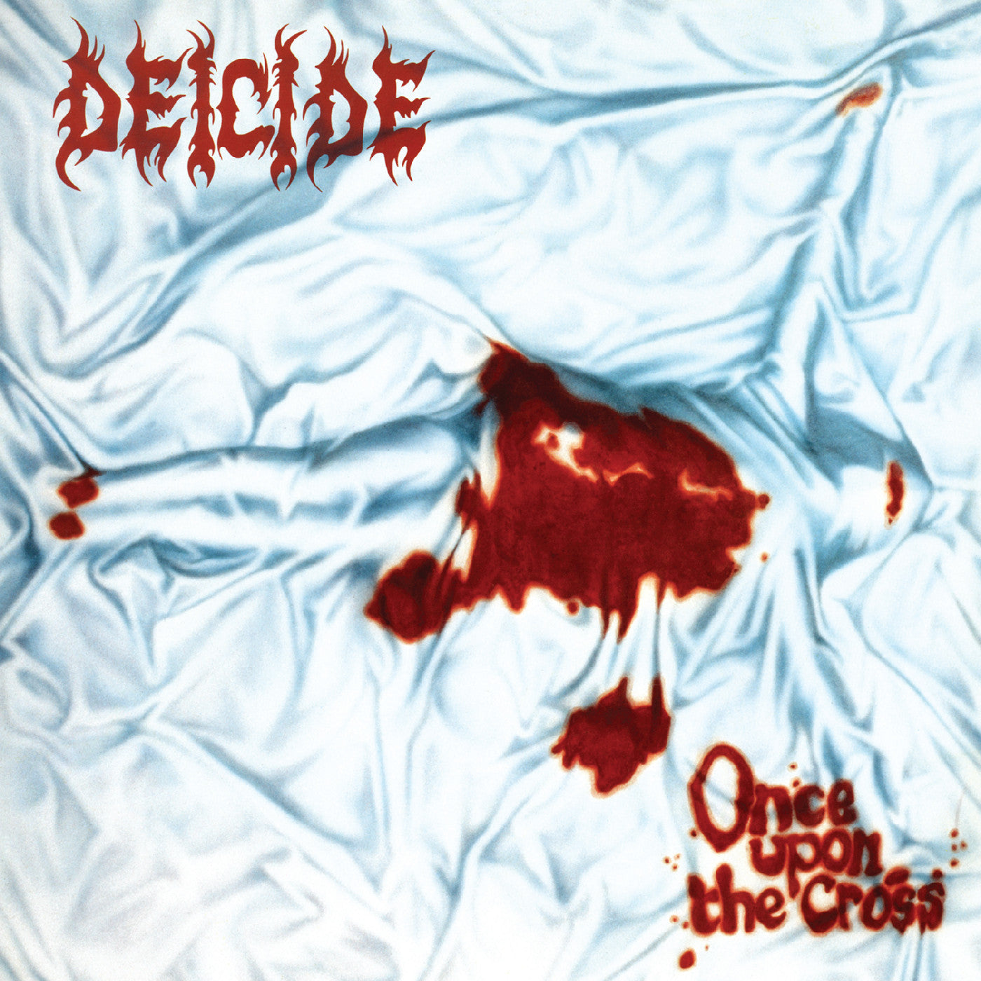 DEICIDE - Once upon the Cross - Remastered (MILKY CLEAR WITH BLOOD SPLATTER VINYL) | Mint (M) Mint (M)-