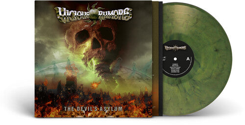 Vicious Rumors - The Devil's Asylum (BLACK GREEN YELLOW MARBLE VINYL LP) |-