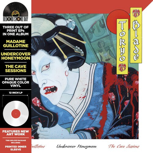 Tokyo Blade - Madame Guillotine/ Undercover of the Honeymoon/ the Cave Sessions (WHITE VINYL) | Mint (M) Mint (M)-