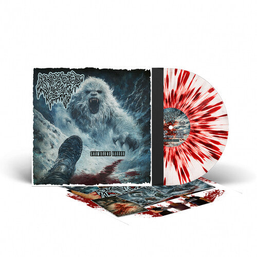 Ravaged by the Yeti - (PRESALE 7/10/26) Snowbound Horror (140G WHITE BLOOD SPLATTER VINYL) | Mint (M) Mint (M)-