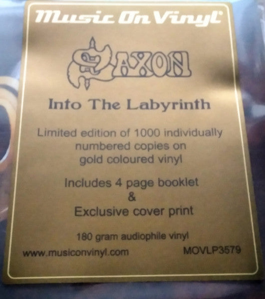 Saxon - Into The Labyrinth (COLOR VINYL) | Mint (M) Mint (M)-