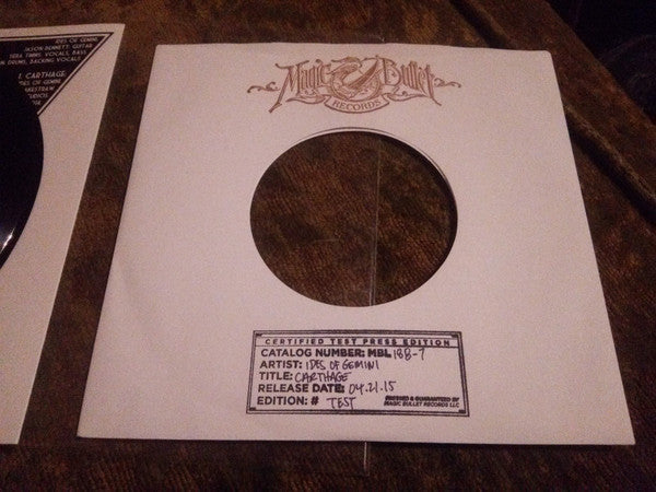 Carthage (7" VINYL) *TEST PRESSING* | Mint (M) Mint (M)-
