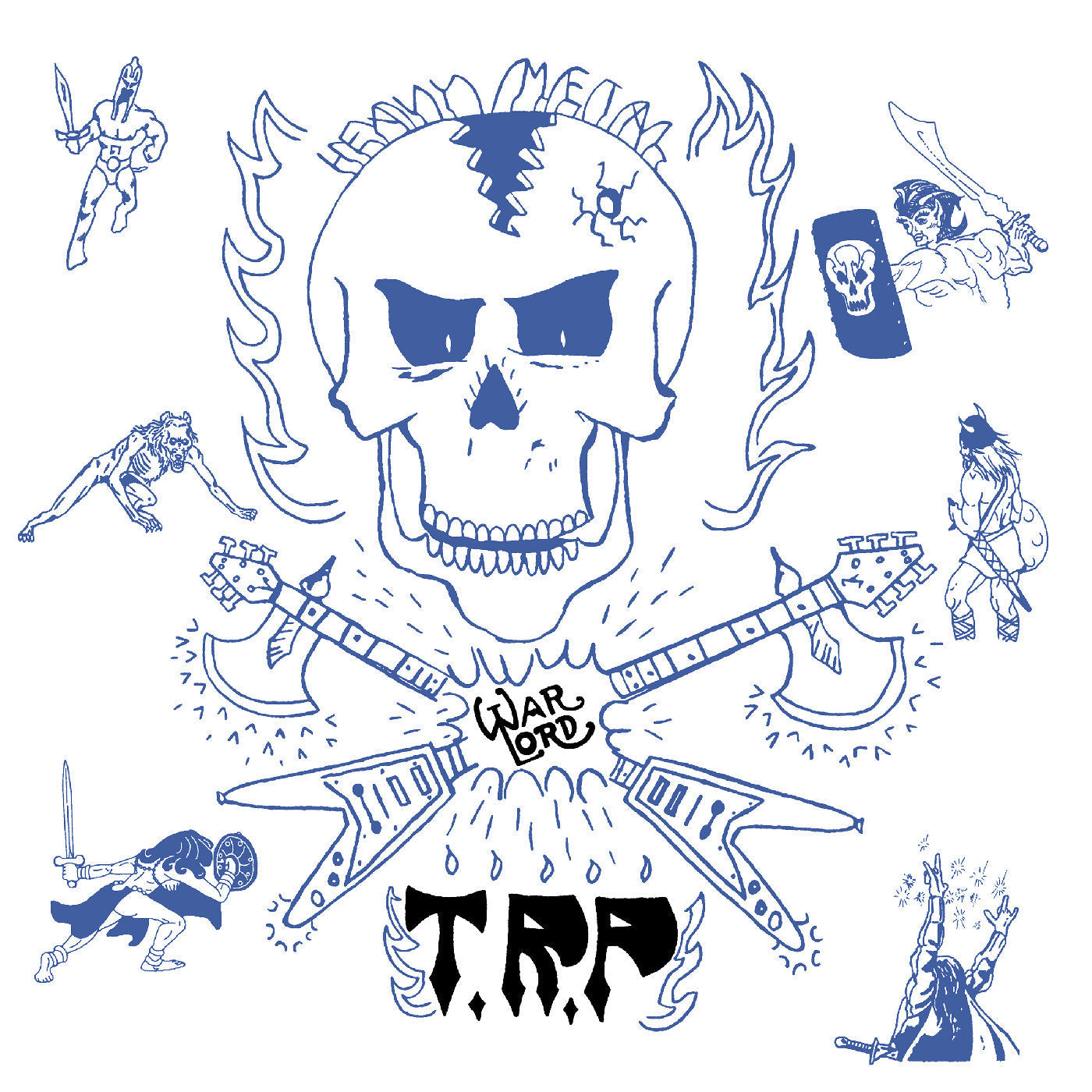 TRP - Warlord (BLOOD SPLATTERED VINYL) | Mint (M) Mint (M)-