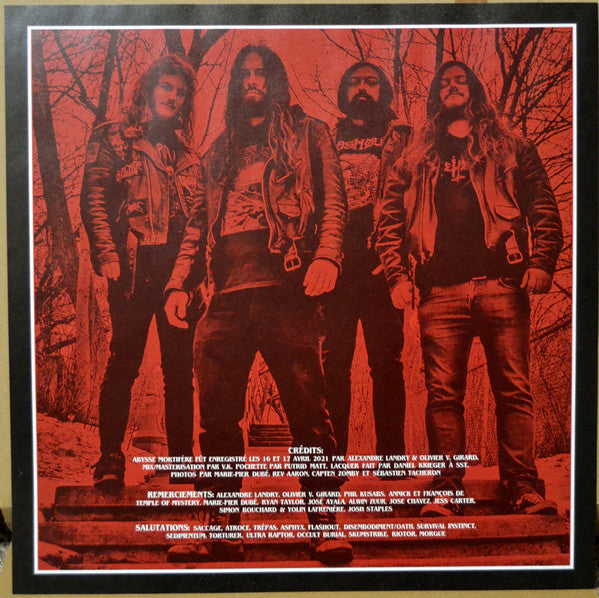 Abysse Mortifère (VINYL) | Mint (M) Mint (M)-